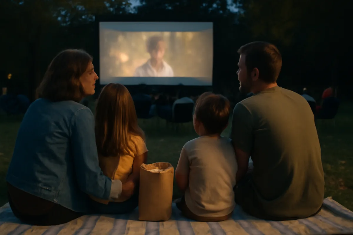 Cinema all’aperto per famiglie: gli appuntamenti da vivere insieme senza confusione