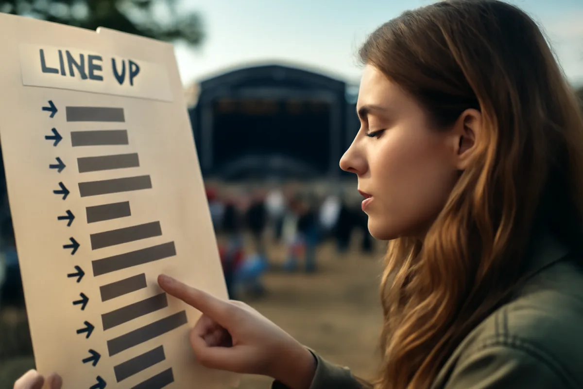 Line-up degli eventi musicali: come leggere la scaletta per non perdersi gli artisti principali