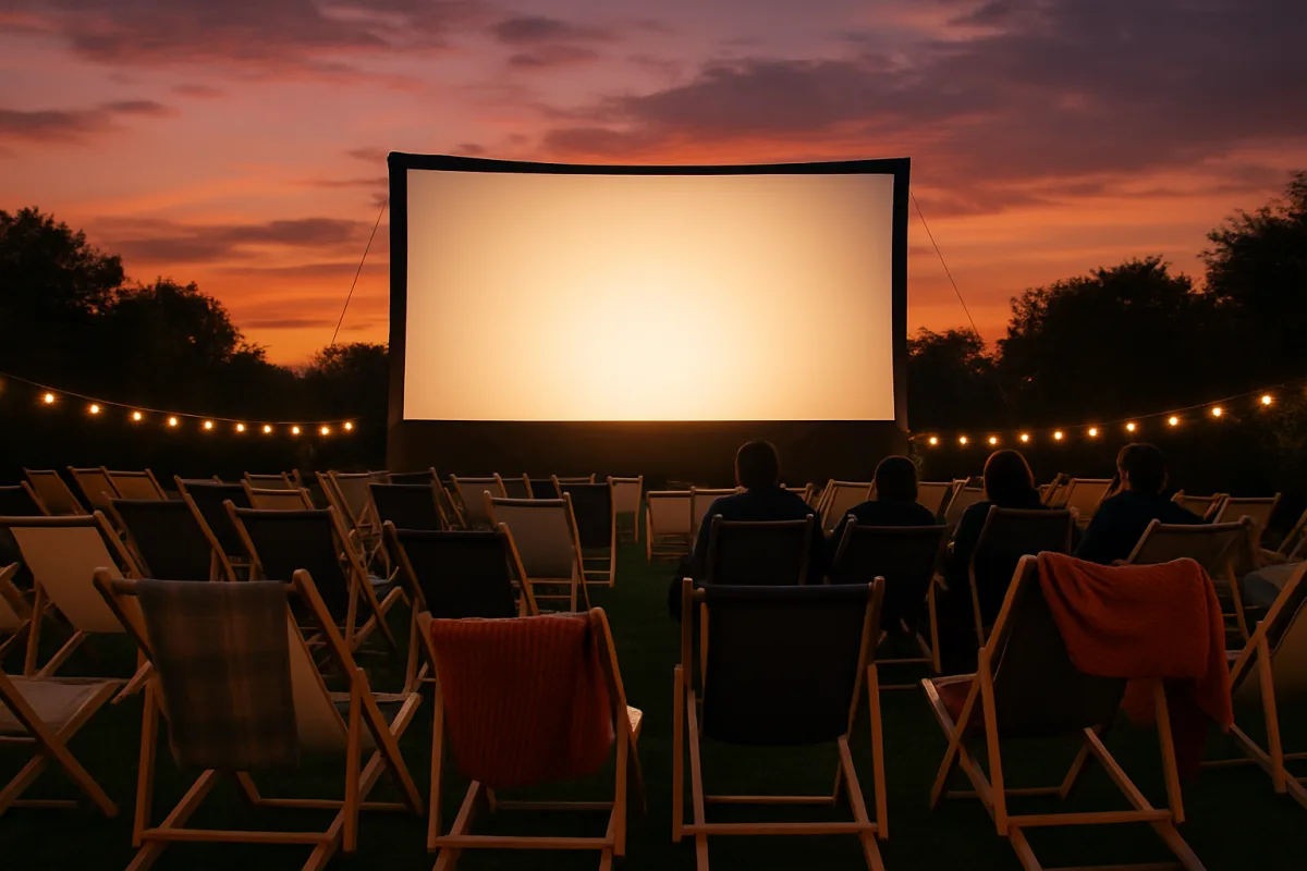 Cinema all'aperto: come viverlo al meglio, ecco cosa devi sapere