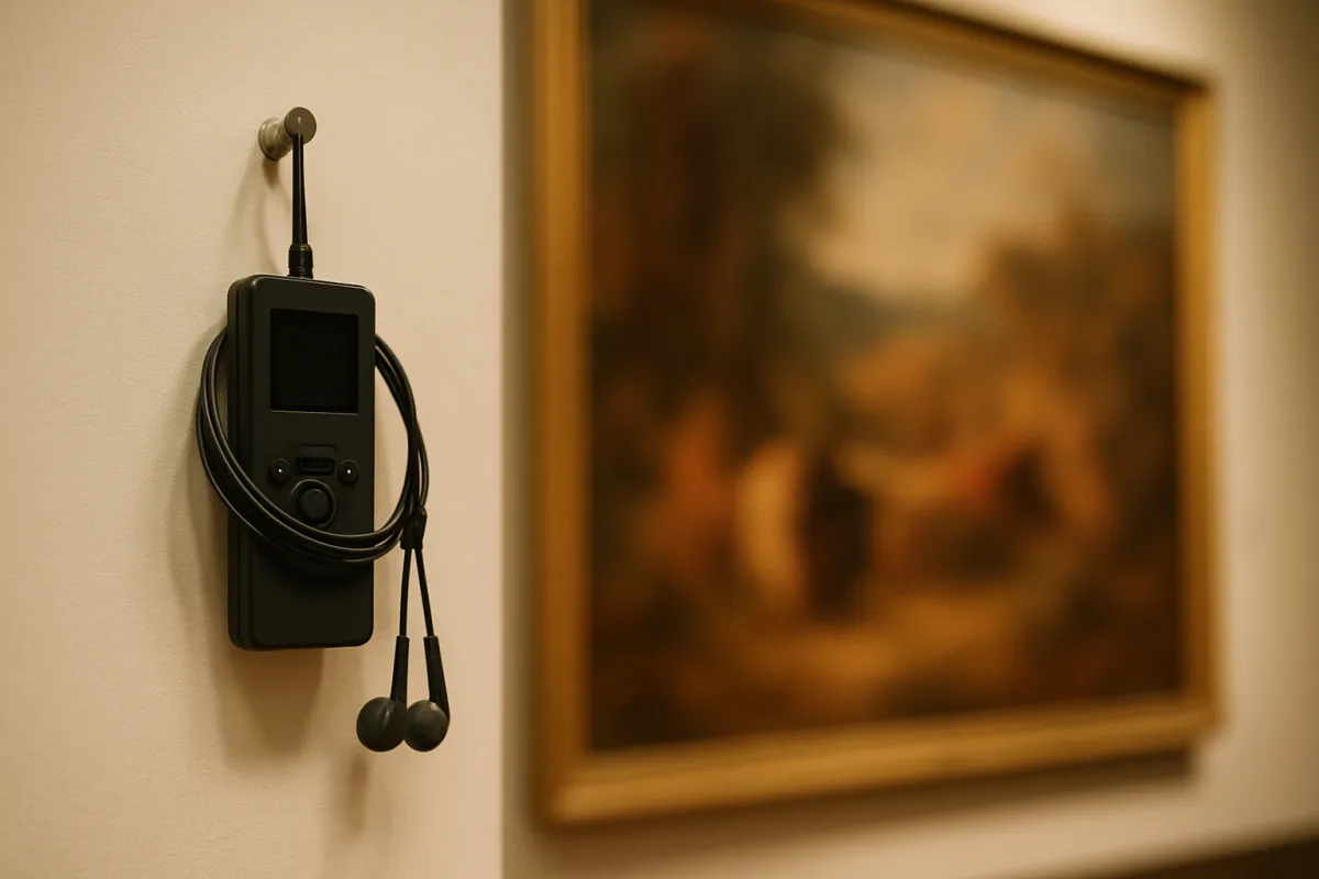 Audioguida a un museo: ecco quando fa davvero la differenza