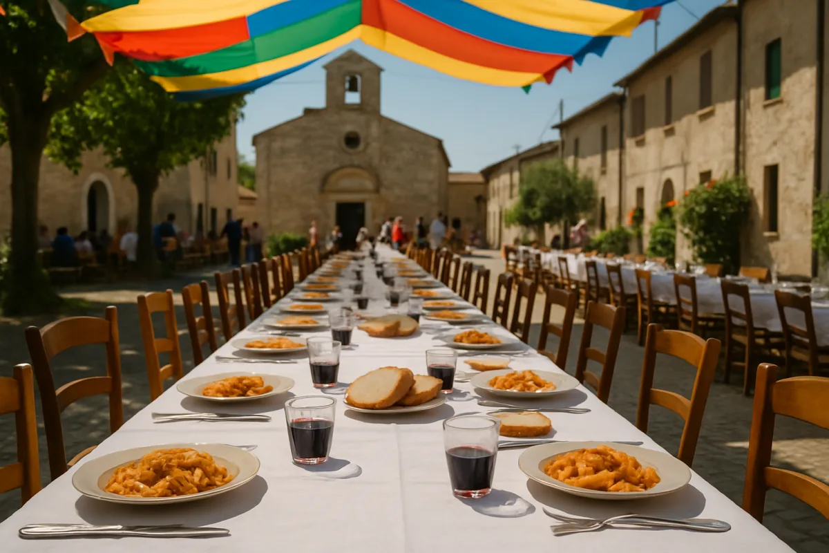 Pranzo della festa patronale: i riti che non cambiano mai